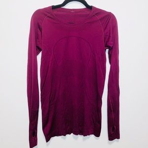 Swiftly Tech LongSleeve in Magenta